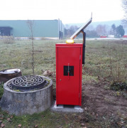 Obturateur de canalisation à déclenchement mobile