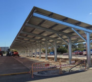 Ombrière photovoltaïque pour parking