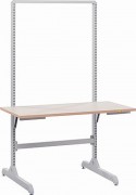 Ossature tubulaire pour table basic