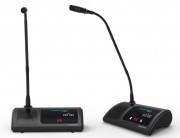 Pack postes micros de conférence sans-fil/point d'accès wifi/chargeur de batterie lithium - Postes de conférence sans-fil numériques