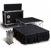 Pack flight case - 6m² en modules de 1x1 m