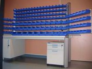 Paillasse de laboratoire poste cueillette