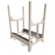 Praticable à ridelles superposable - Structure tubulaire mécanosoudée