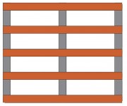 Palette bois légère 500 Kg