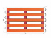 Palette en bois demi-lourde