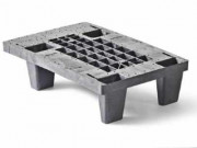 Palette plastique légère emboitable 400x600 mm