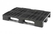 Palette Euro plastique ajourée - 3 semelles - Charge 4000 kg