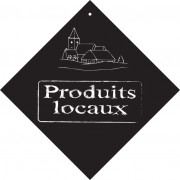 Pancarte à ventouse Produits locaux
