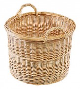 Panier à bois rond