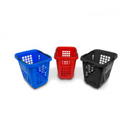 Panier d'achat à roulettes 80 L   