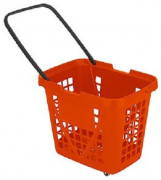 Panier magasin à roulettes 80 L