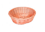 Panier pour boulangerie ovale en osier
