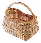 Panier vendéen en osier