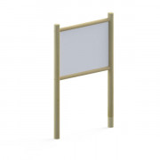 Planimètre d'affichage bois