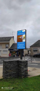 Panneau d’information extérieur sur pied