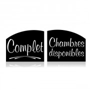 Panneau d'affichage pour hôtels