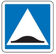 Panneau d'indication surélévation chaussée C27