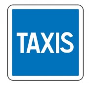 Panneau d'indication Taxis C5