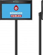 Panneau d’information lumineux programmable - 1,843 et 2,097 m²