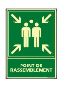 Panneau de signalisation industrielle 