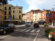 Panneau de signalisation solaire pour passage piétons - 2 projecteurs LED