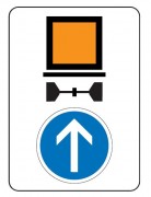 Panneau indication limitation tunnel C117 B21b