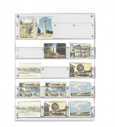 Présentoir cartes postales