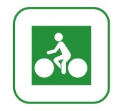 Panneau de signalisation des pistes cyclables DV11