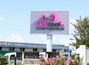 Panneaux publicitaires monopied