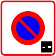 Panneaux stationnement avec disque