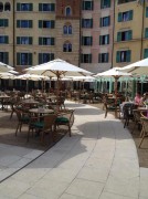 Parasol en bois pour terrasses