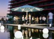 Parasol géant automatique