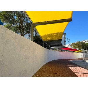 Passage couvert abri piétons