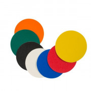 Pastilles adhésives pour marquage au sol - ?100 mm