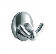 Patère murale 2 têtes en inox