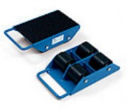 Patin rouleur à platine antidérapante - 2500 à 6000 kg