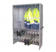 Armoire vestiaire chauffante 10 personnes - Temps séchage 1 à 4 h - Température 43°C