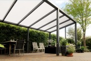 Abri de terrasse en polycarbonate ou thermotop