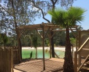 Pergola en eucalyptus LAPA