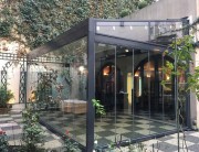 Pergolas pour terrasses restaurants et jardins