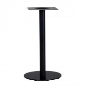 Pied de table base ronde en acier - 55*55 à ?60 cm