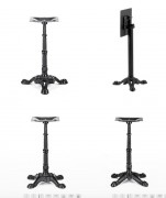 Pied de table bistrot en fonte - Hauteur 72 ou 108 cm