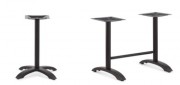 Pied de table fixe pour terrasse restaurant - 51x51x72 cm