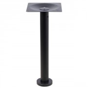 Pied de table fixe noir - Hauteur 72 ou 108 cm