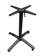 Pied de table rabattable pour plateaux de 60 ou 70 cm