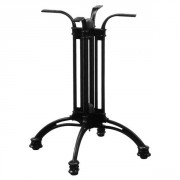 Pied de table terrasse à 4 branches - 55*55 à ?80 cm