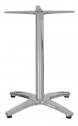 Piètement de table en aluminium - Hauteur 73 cm