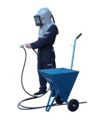 Pistolet de sablage à dépression