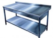 Plan de travail en inox