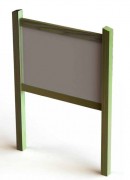 Planimètre en bois simple